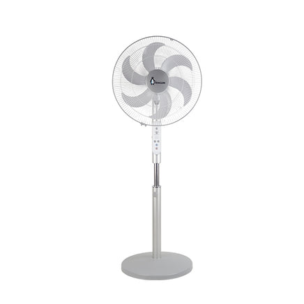 Penguin Breeze Pro stand fan -6 blades- Super silent-75W- 18 inch Digital silver stainless-PF006