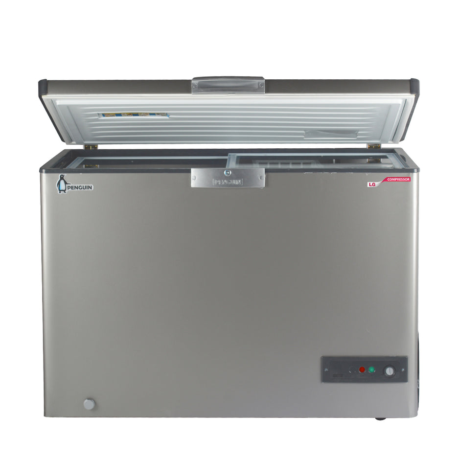 Penguin ES350  Chest Freezer Stainless Steel  -317L