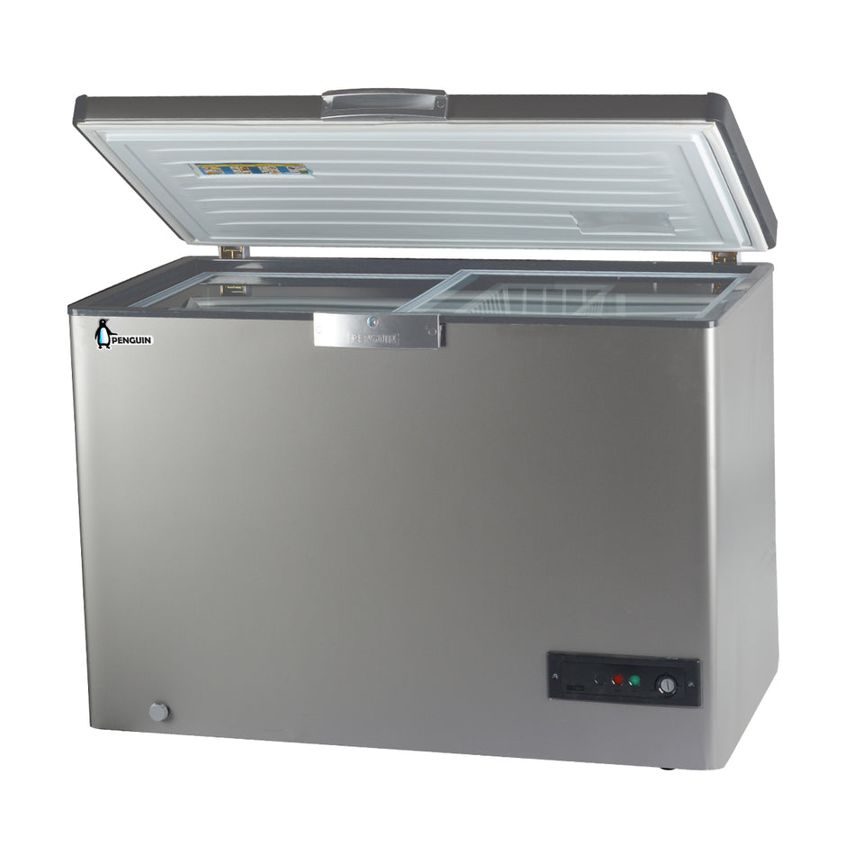 Penguin ES350  Chest Freezer Stainless Steel  -317L