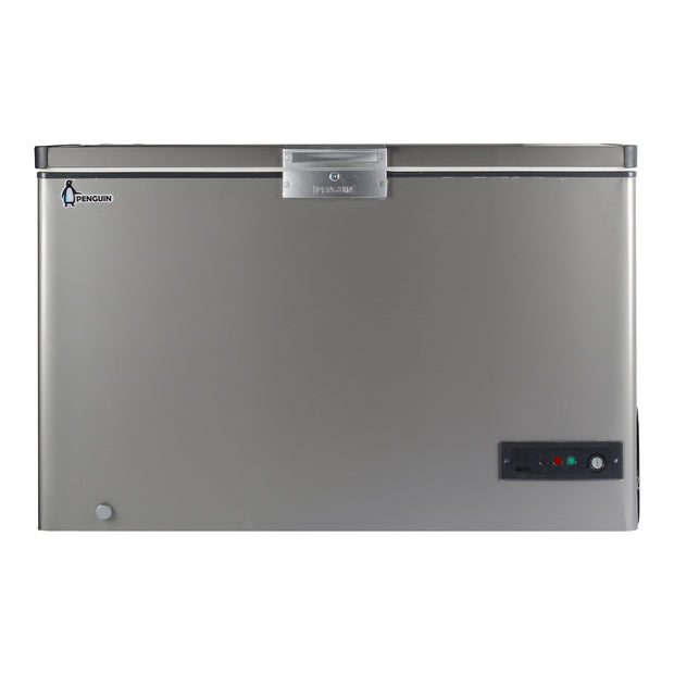 Penguin ES461 Chest Freezer Metal interior 404L - Silver