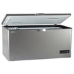 Penguin ES571 Chest Freezer Metal interior 505 - Silver