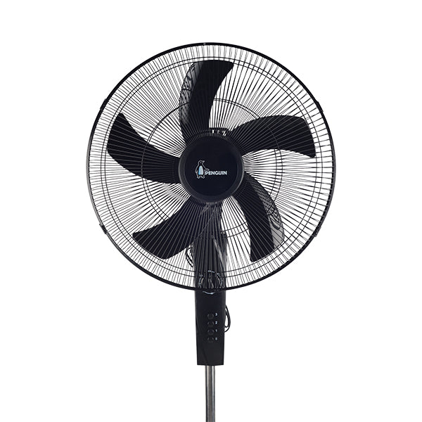 Penguin Cool Spin stand fan - 5 blades - turbo 65W-18 inch Black -PF005