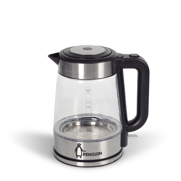Penguin Glass Kettle 2L-2200W-  PK1000