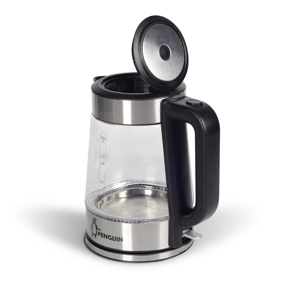 Penguin Glass Kettle 2L-2200W-  PK1000
